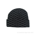 Aangepast logo unisex acryl beanies hoed